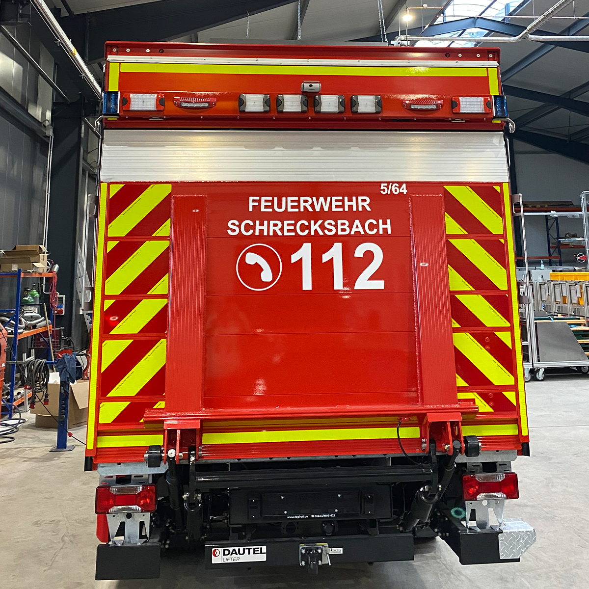 Fahrzeugbeschriftung Feuerwehr Schrecksbach